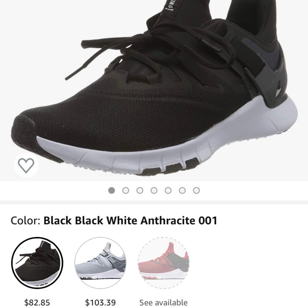 Nike Flexmethod TR men’s 9.5 Black/White